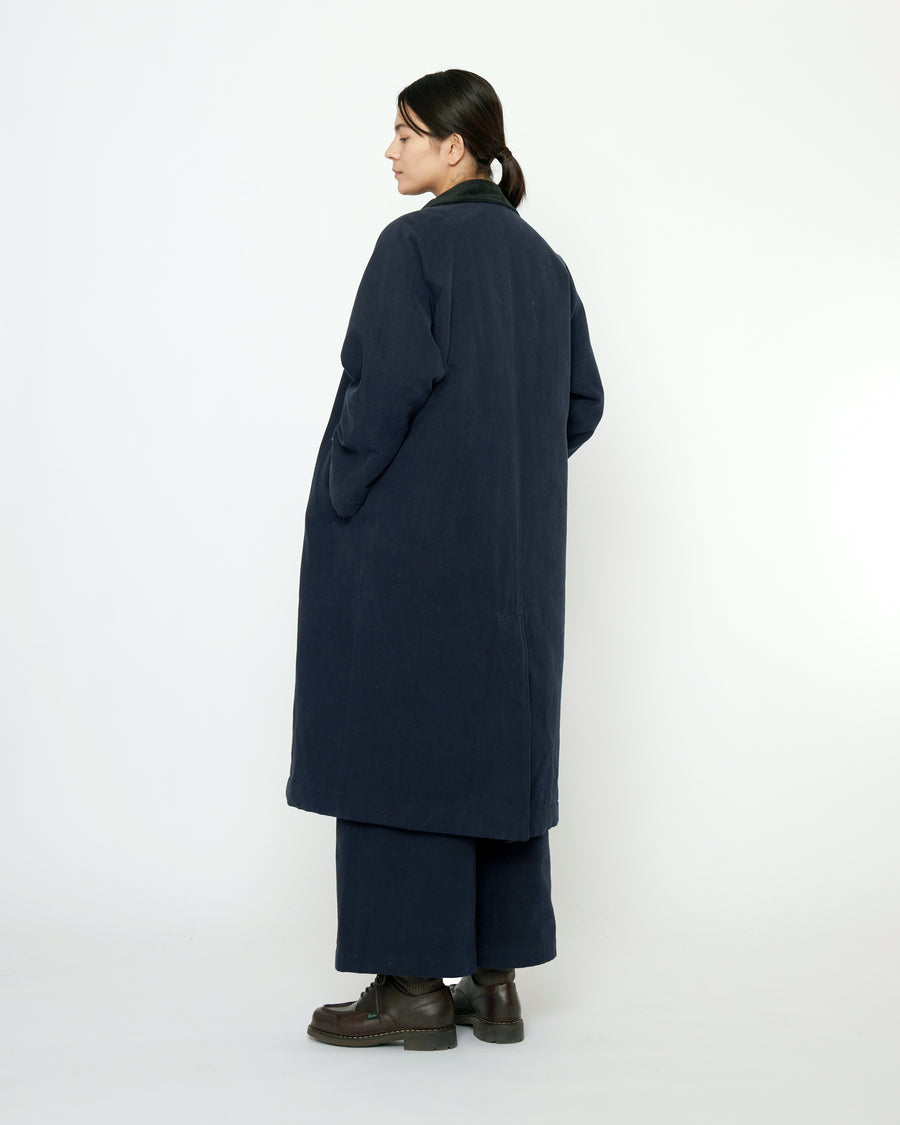 Padded Car Coat - FW25 - Navy Black