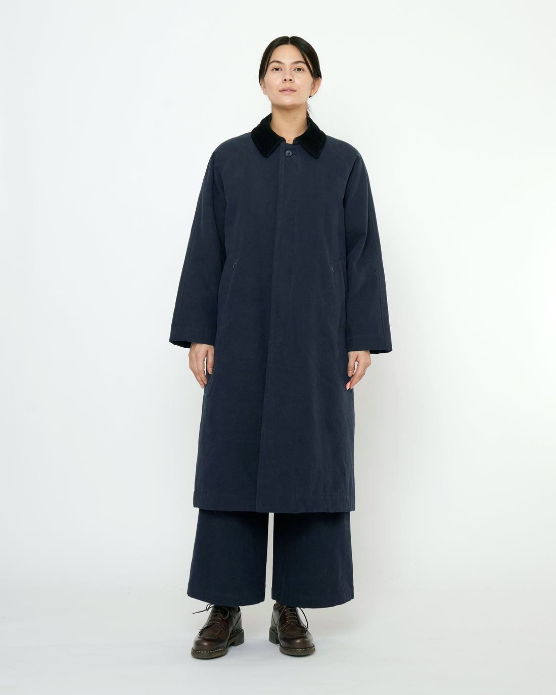 Padded Car Coat - FW25 - Navy Black