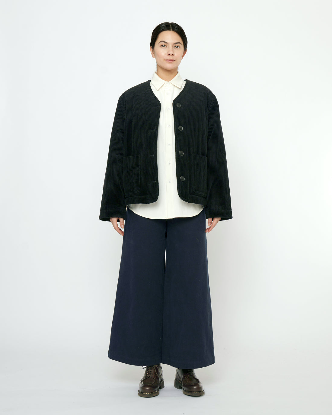 Corduroy Liner Jacket - FW25 - Black