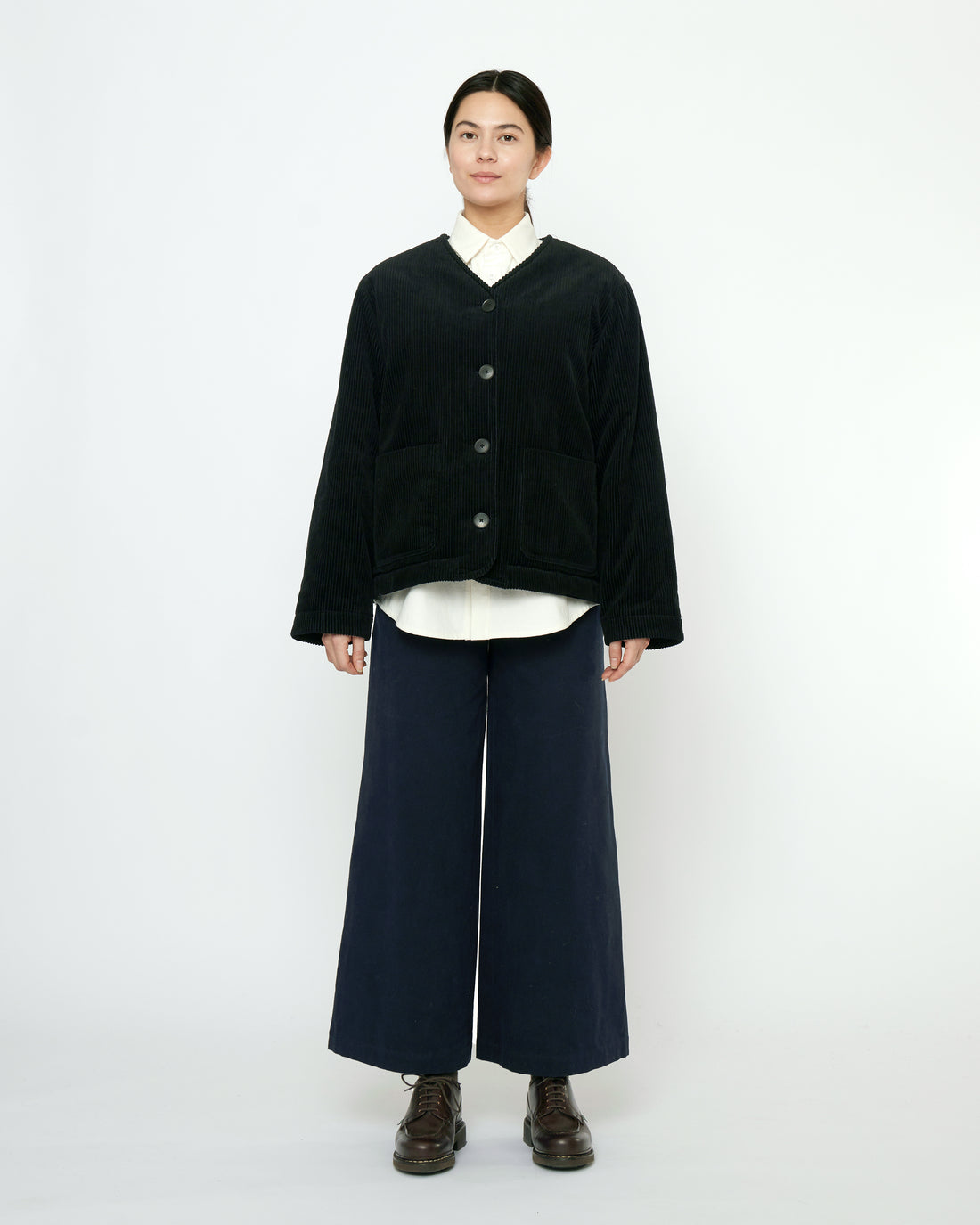 Corduroy Liner Jacket - FW25 - Black