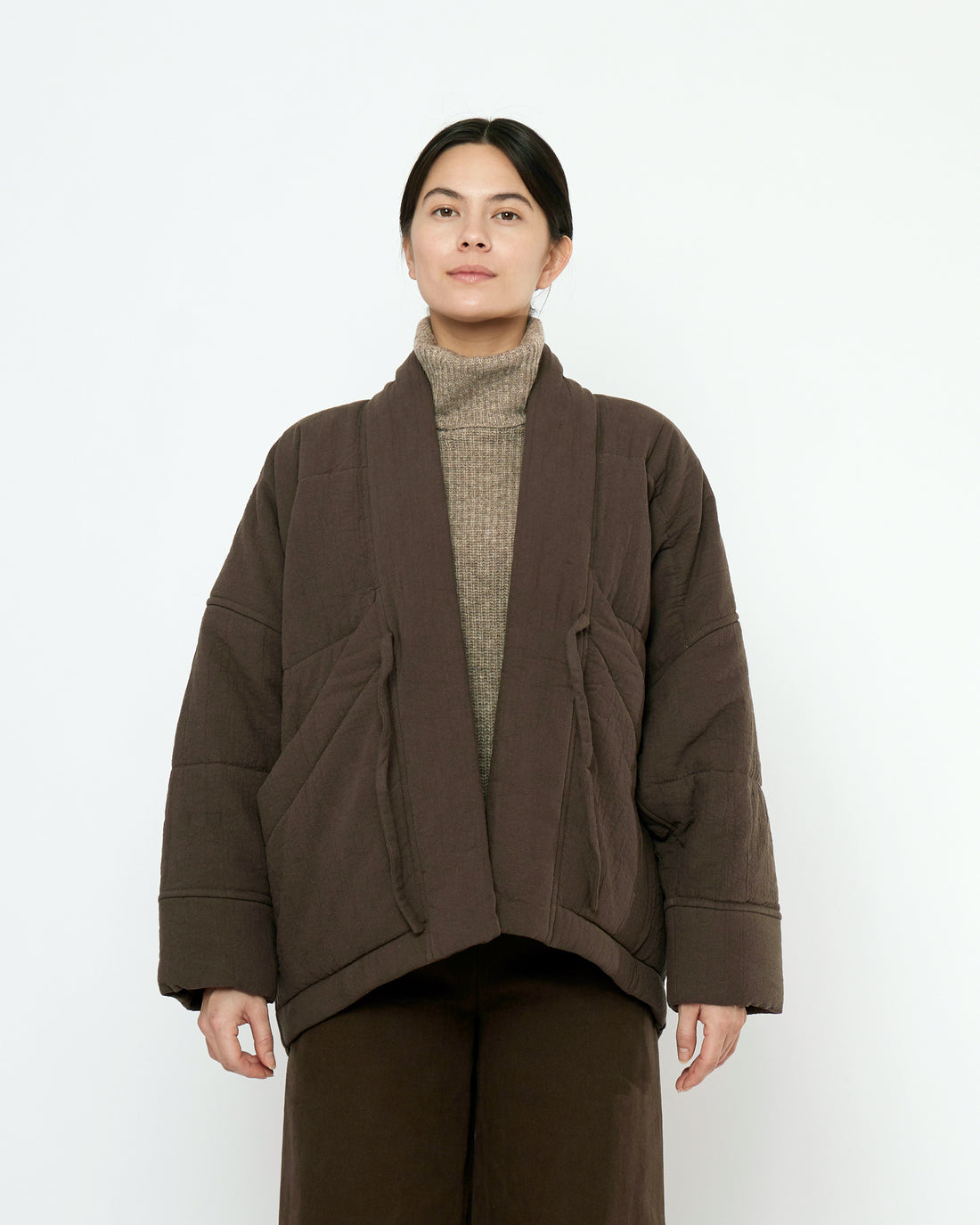 Signature Sumo Puffer - Textured Edition - Chalk Brown