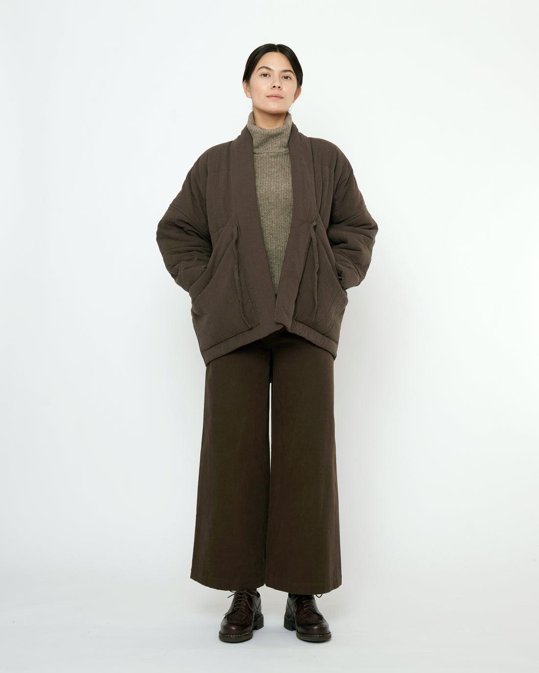 Signature Sumo Puffer - Textured Edition - Chalk Brown
