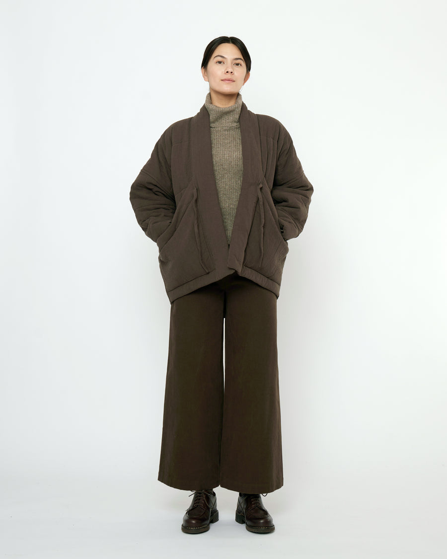 Signature Sumo Puffer - Textured Edition - Chalk Brown