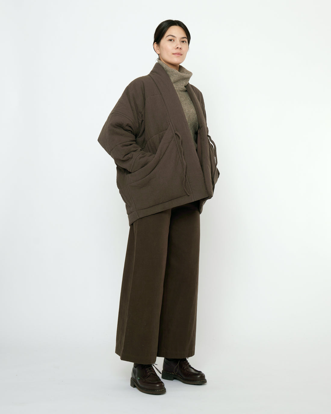 Signature Sumo Puffer - Textured Edition - Chalk Brown