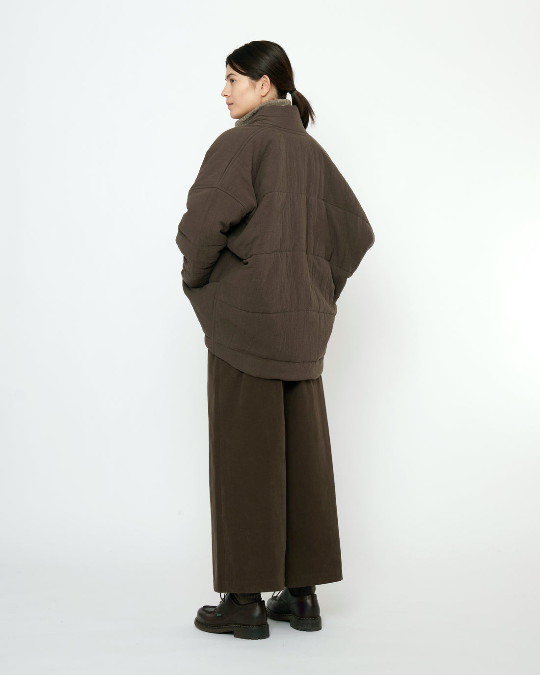 Signature Sumo Puffer - Textured Edition - Chalk Brown