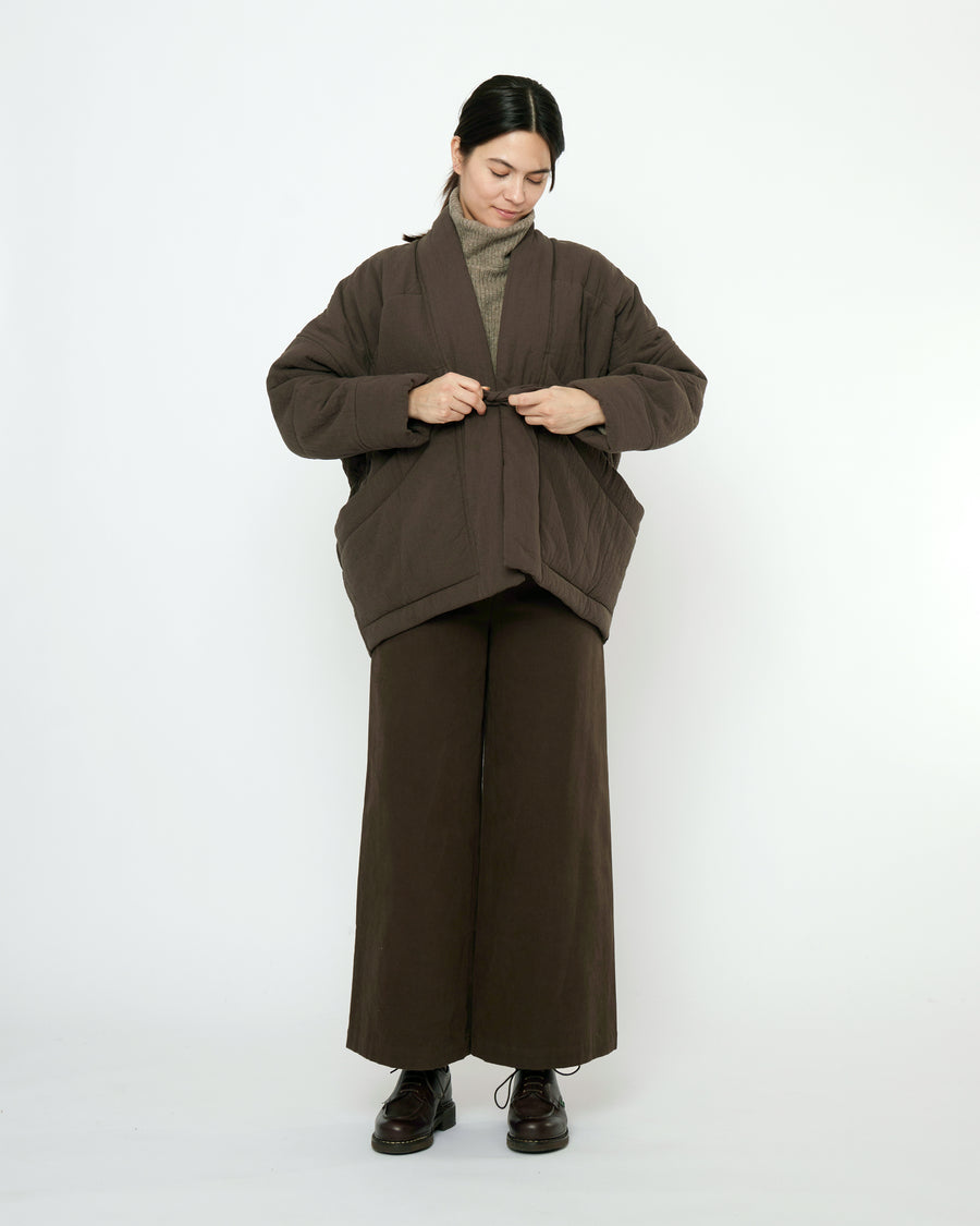 Signature Sumo Puffer - Textured Edition - Chalk Brown