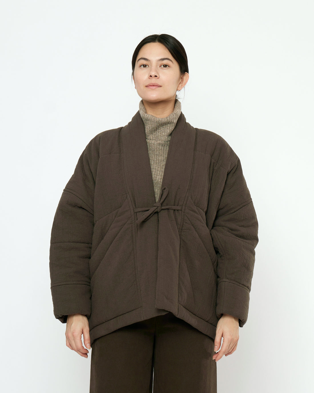 Signature Sumo Puffer - Textured Edition - Chalk Brown