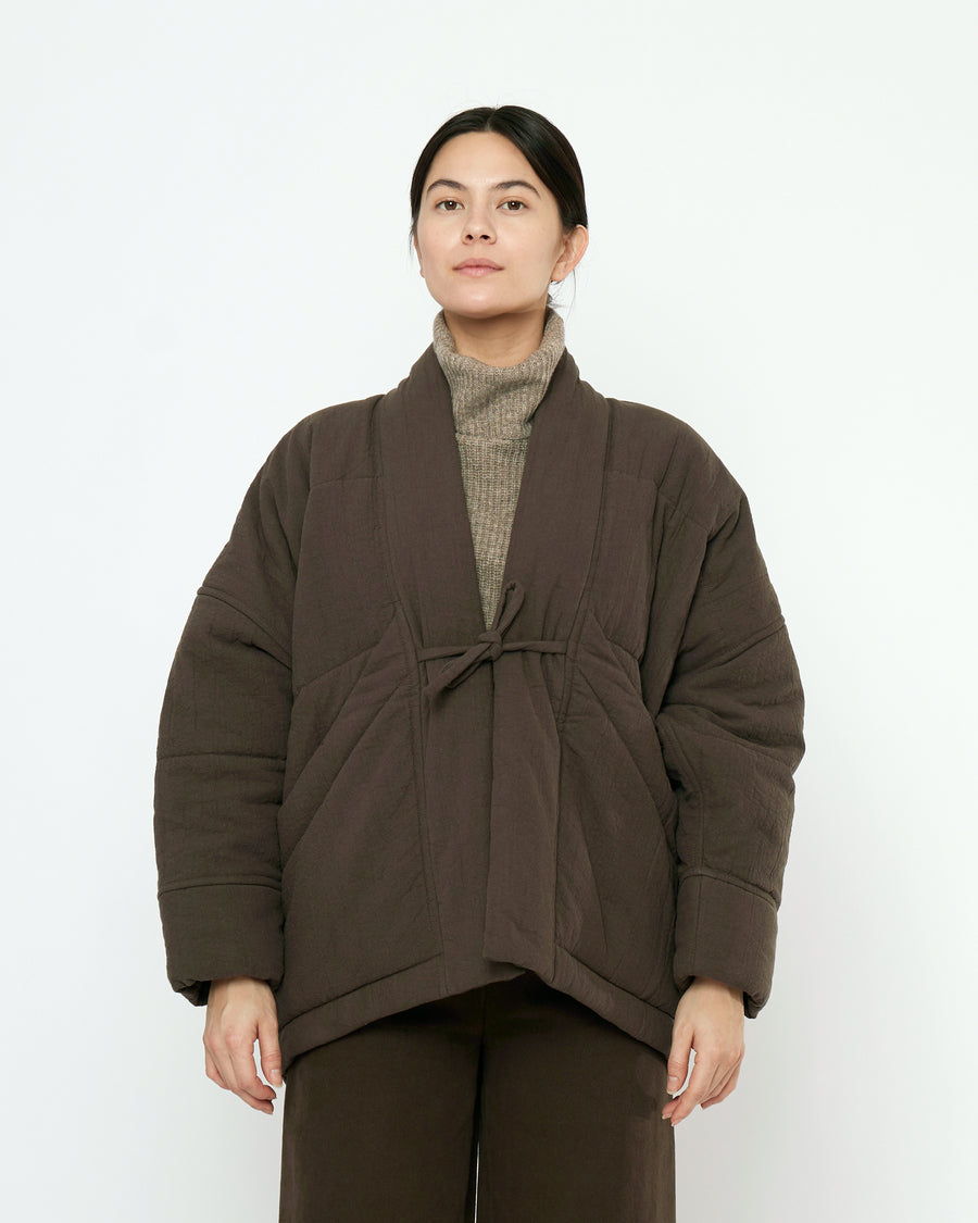 Signature Sumo Puffer - Textured Edition - Chalk Brown