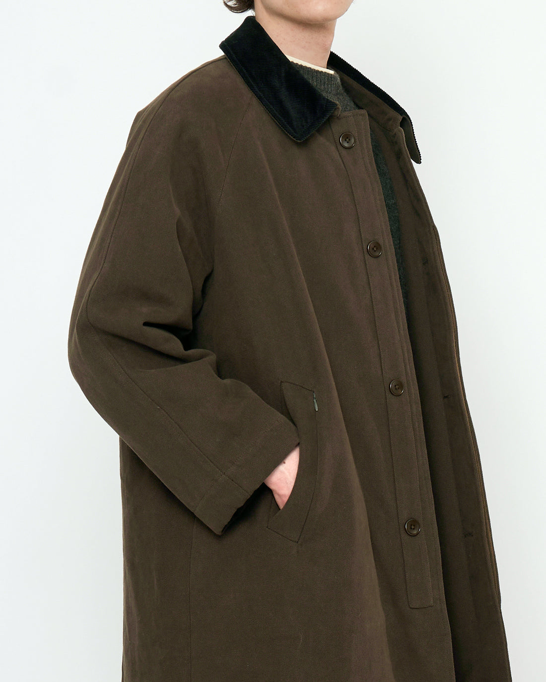 Padded Car Coat - FW25 - Taupe Brown