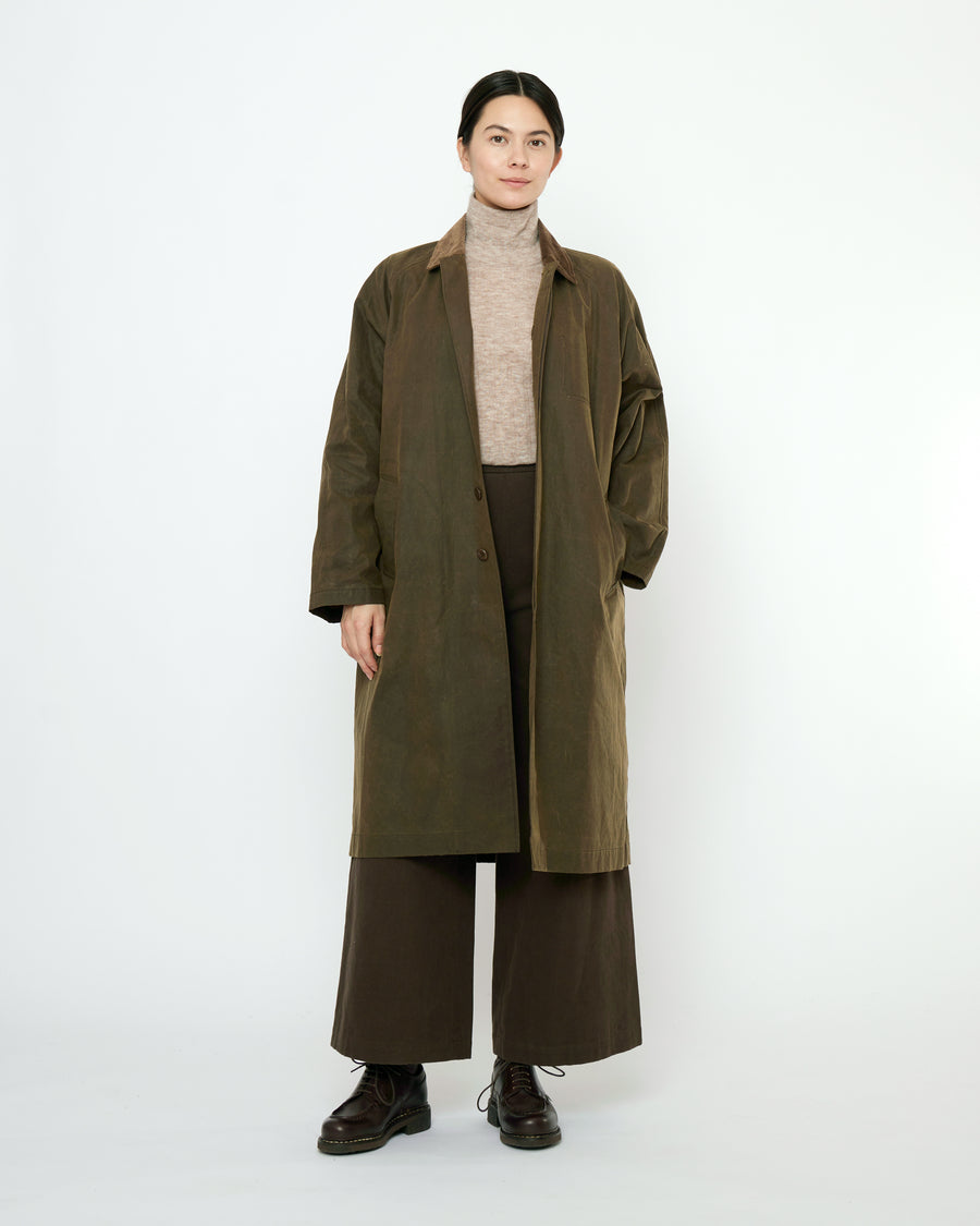 Signature Duster Coat - Fall Edition - Olive Brown