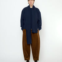 Boiled Wool Keepsake Jumper - FW25 - Navy
