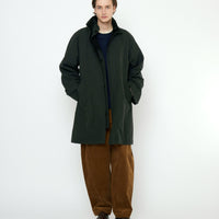 Double Collar Overtcoat - FW25 - Black
