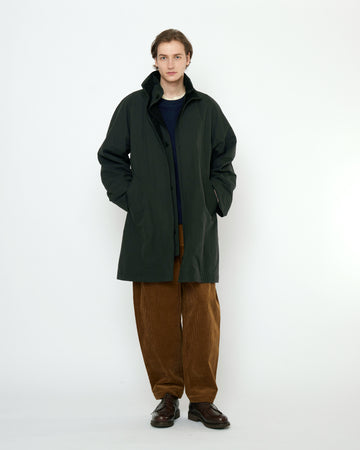Double Collar Overtcoat - FW25 - Black
