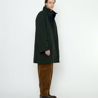 Double Collar Overtcoat - FW25 - Black