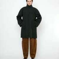 Double Collar Overtcoat - FW25 - Black