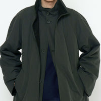 Double Collar Overtcoat - FW25 - Black
