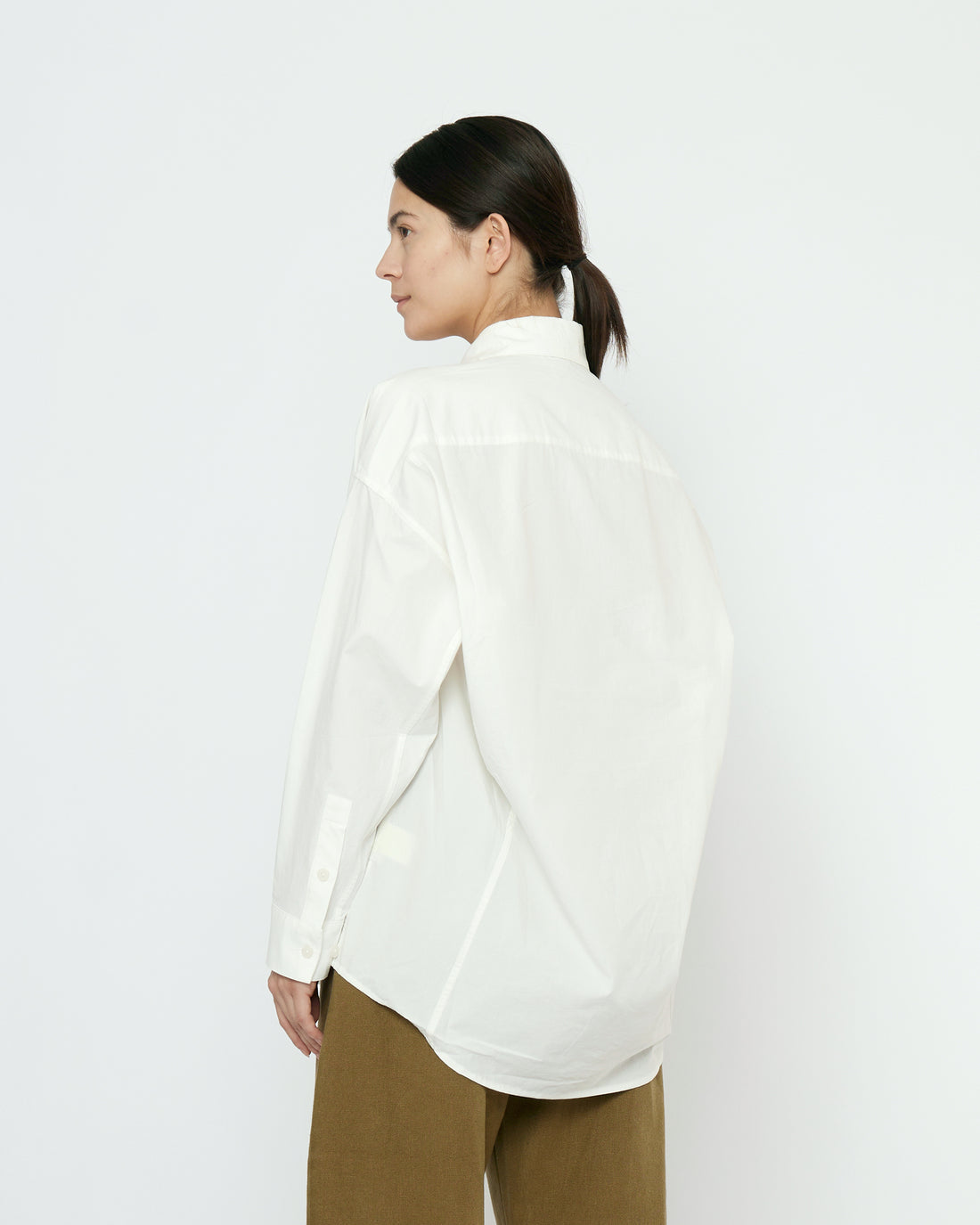 Cocoon Dress Shirt - FW25 - Off-White