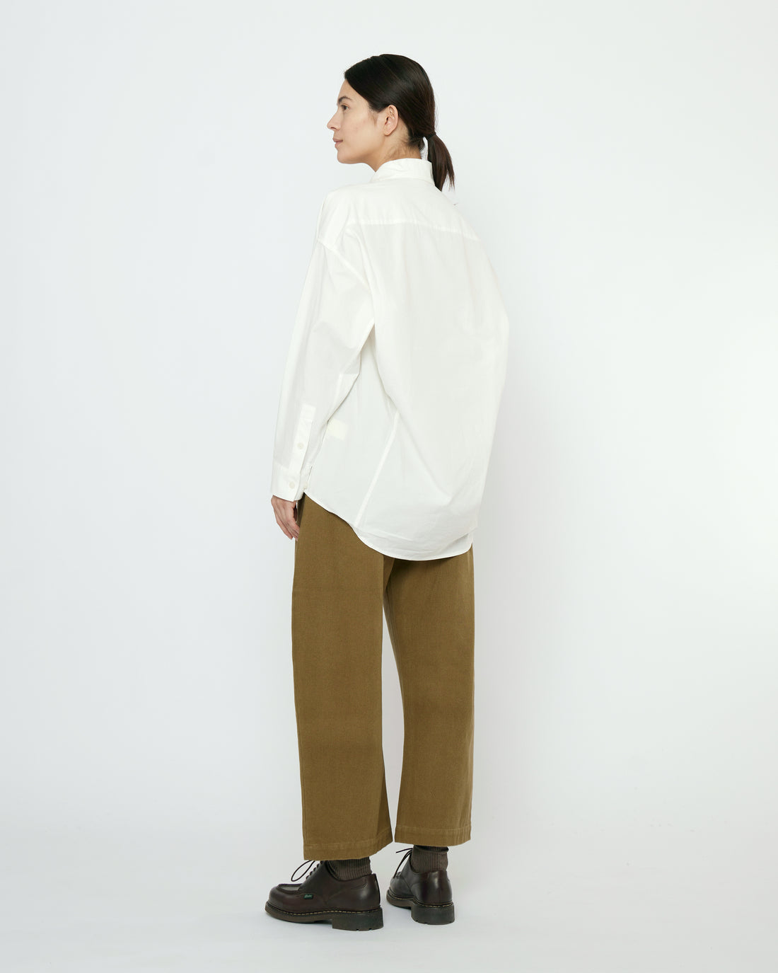 Cocoon Dress Shirt - FW25 - Off-White