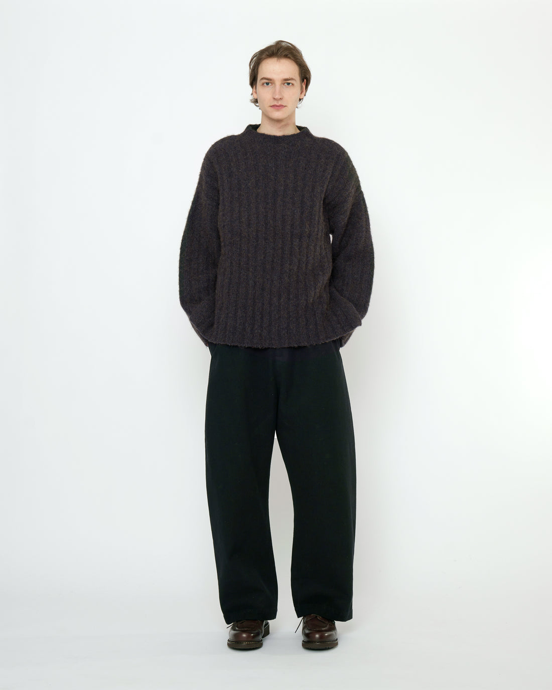 Chunky Mockneck - FW25 - Dark Plum
