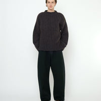 Chunky Mockneck - FW25 - Dark Plum