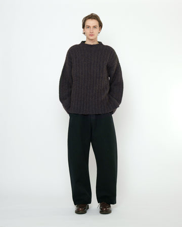 Chunky Mockneck - FW25 - Dark Plum
