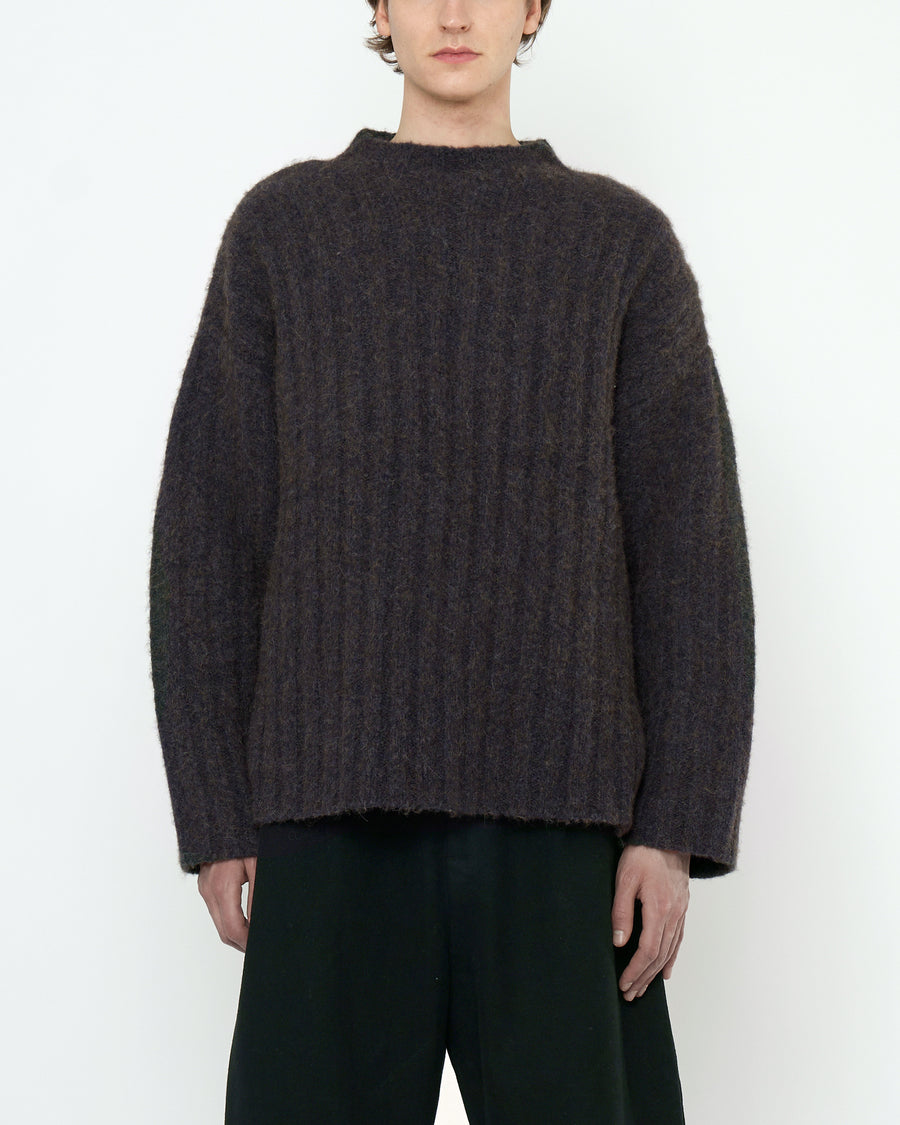 Chunky Mockneck - FW25 - Dark Plum