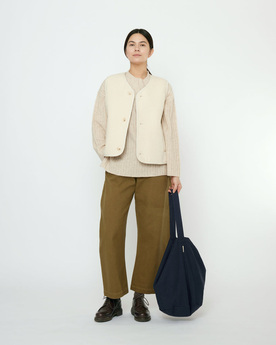 Double Faced Canvas Vest - FW25 - Off-White