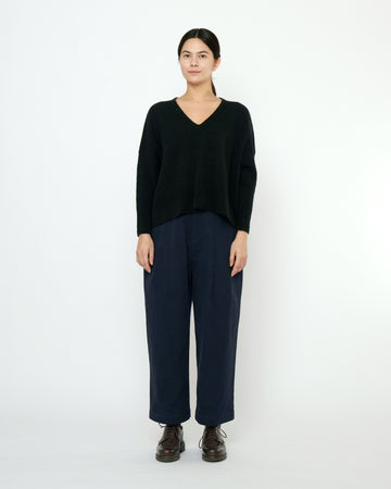 V-Neck Sweater - FW25 - Black
