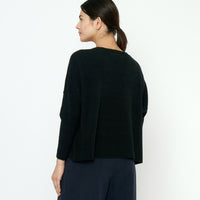 V-Neck Sweater - FW25 - Black