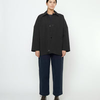 Pockets Shirt Jacket - FW25 - Black