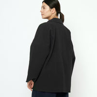 Pockets Shirt Jacket - FW25 - Black