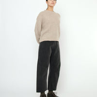 Striped Poet Sweater - FW25 - Taupe Sand