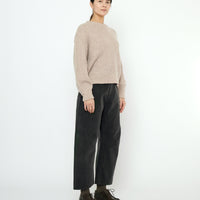 Striped Poet Sweater - FW25 - Taupe Sand