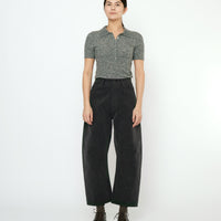 Collared Short Sleeves - FW25 - Heathered Gray