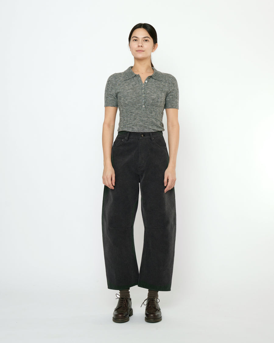 Collared Short Sleeves - FW25 - Heathered Gray