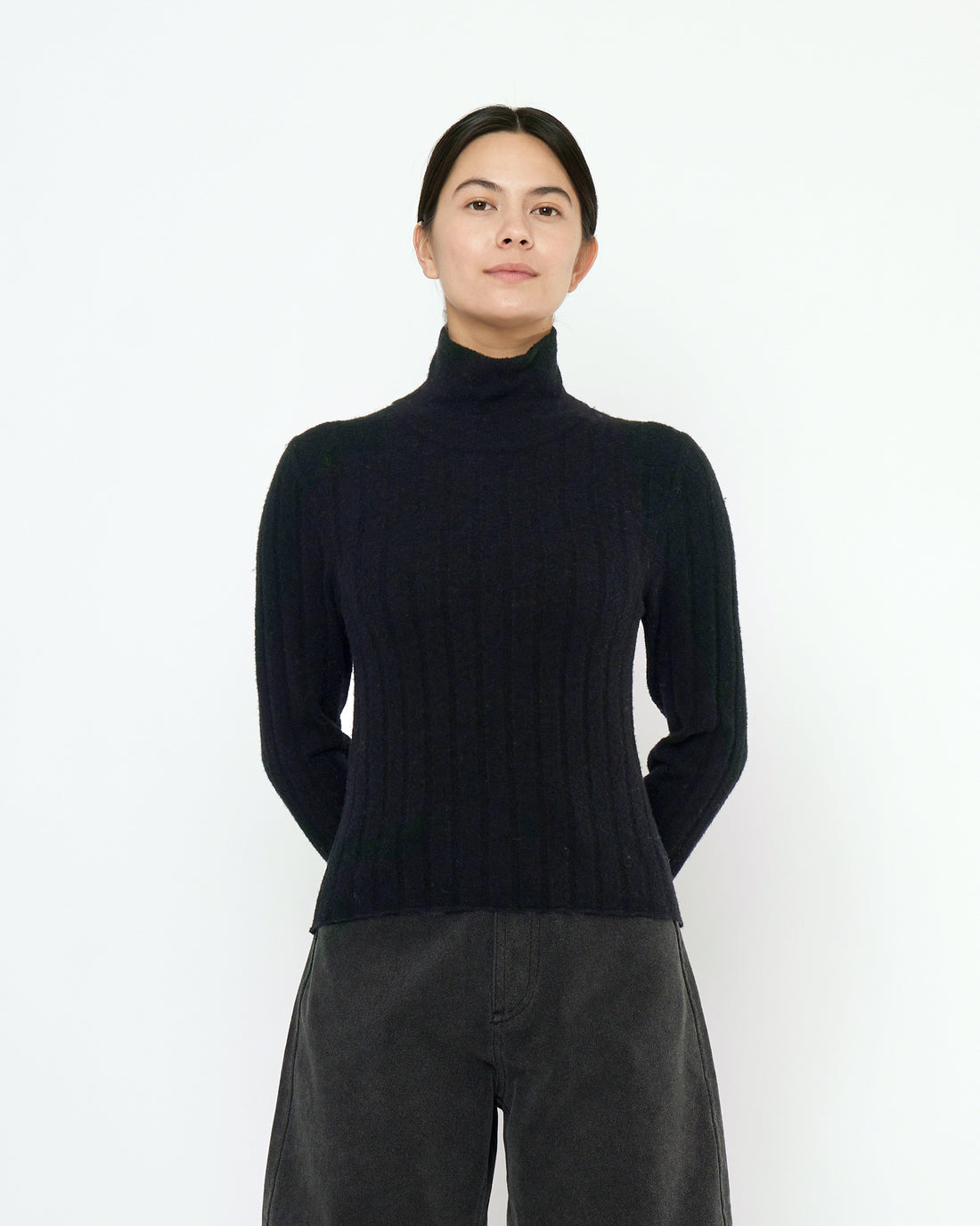 Roll-Neck Longsleeves - FW25 - Black