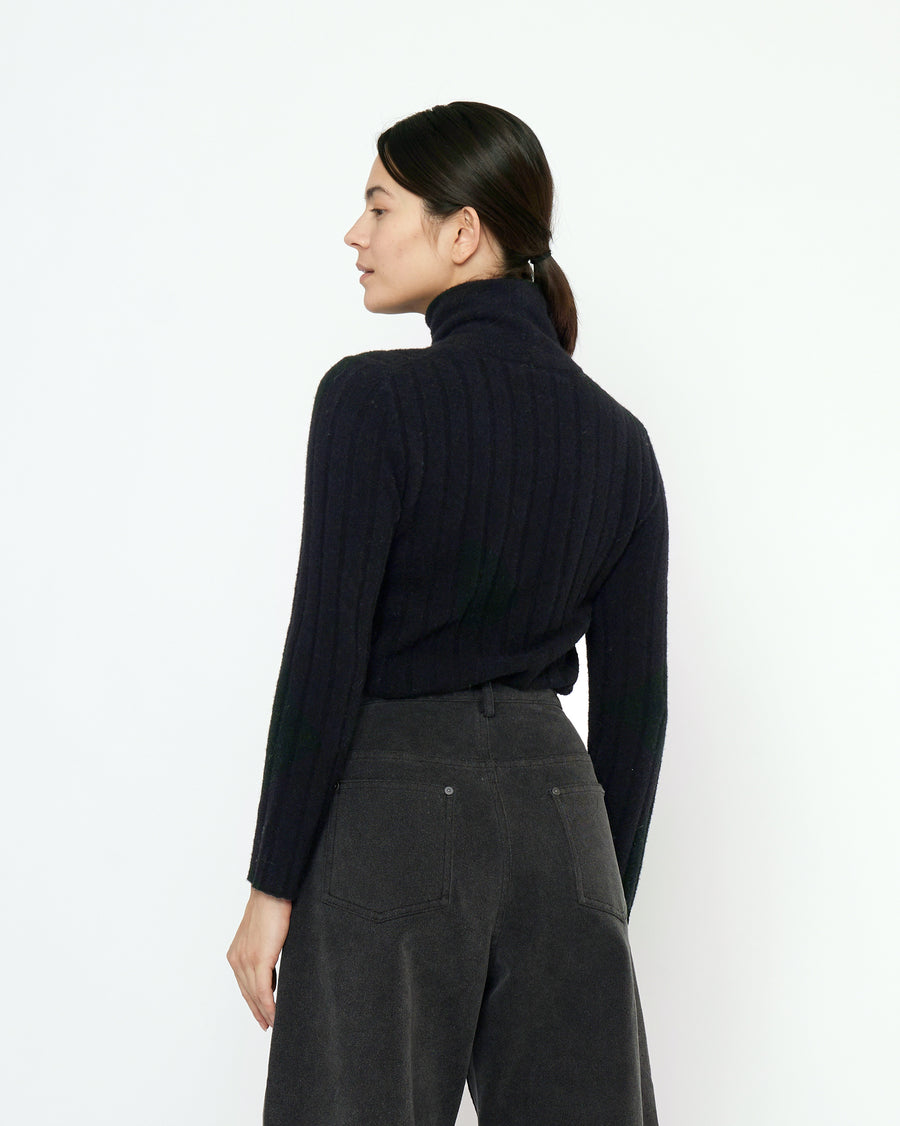 Roll-Neck Longsleeves - FW25 - Black