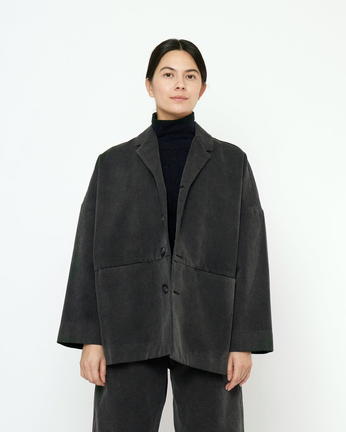 Oversized Blazer - FW25 - Washed Black