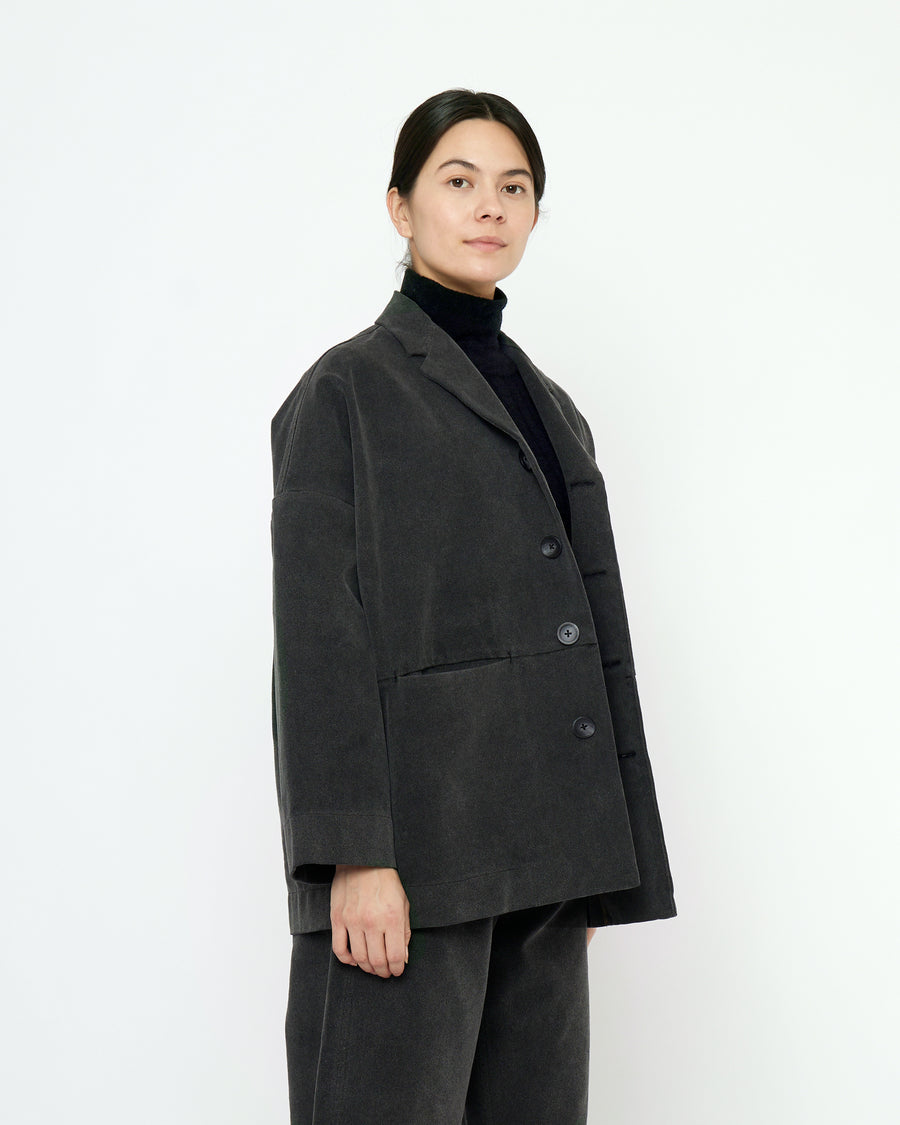 Oversized Blazer - FW25 - Washed Black