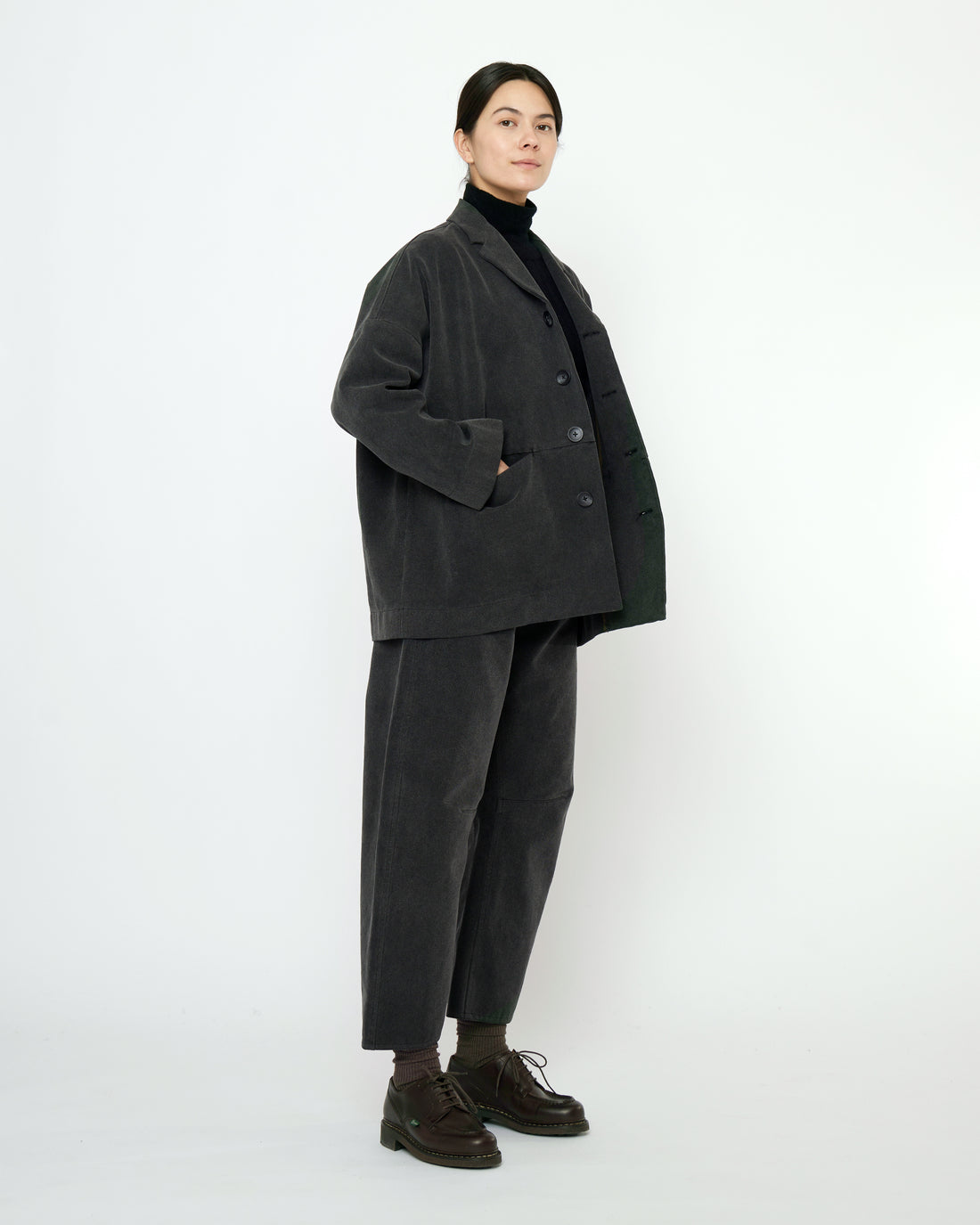 Oversized Blazer - FW25 - Washed Black