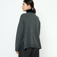 Relaxed Pocket Sweater - FW25 - Gray