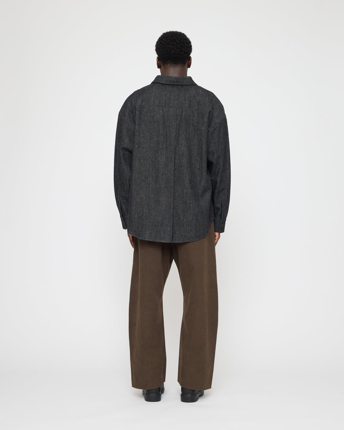Unisex Dolman Shirt - Soft Denim Edition - FW26 - Black