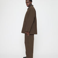 Mid-Length Chore Coat - FW26 - Taupe Brown