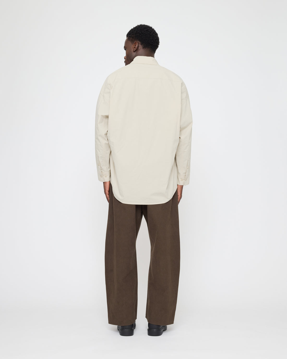 Cocoon Dress Shirt - FW26 - Almond