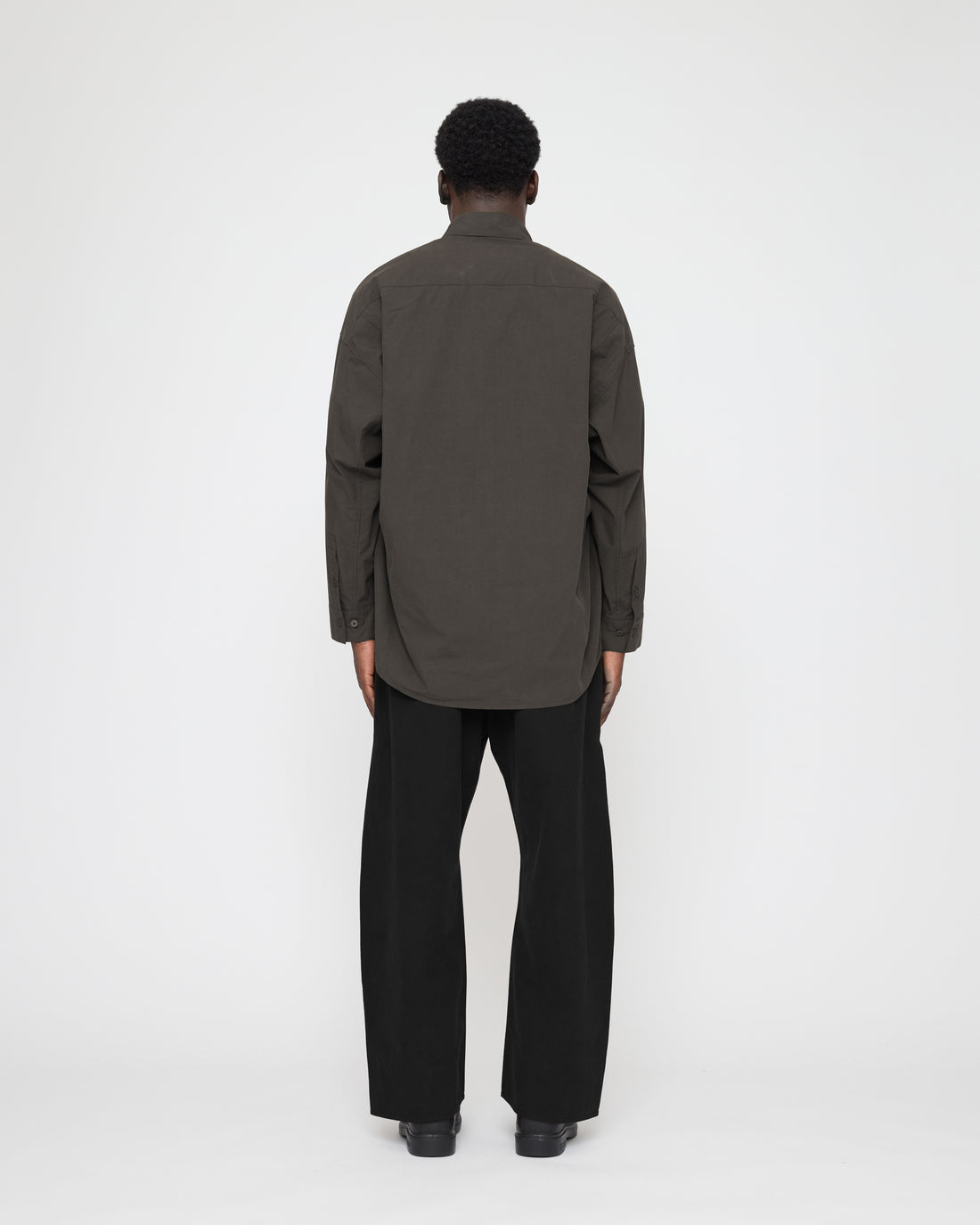 Cocoon Dress Shirt - FW26 - Olive