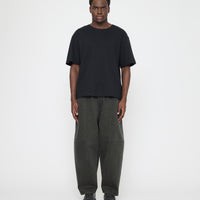 Elastic Panel Barrel Trouser - FW26 - Washed Black