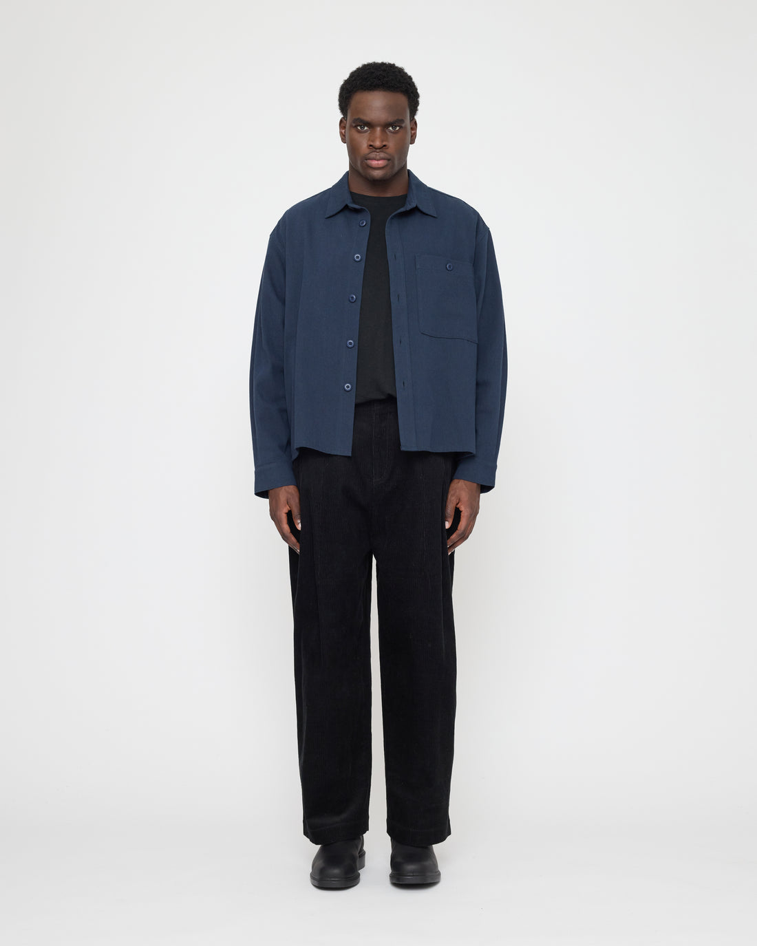 Relaxed Pocket Shirt - FW26 - Navy