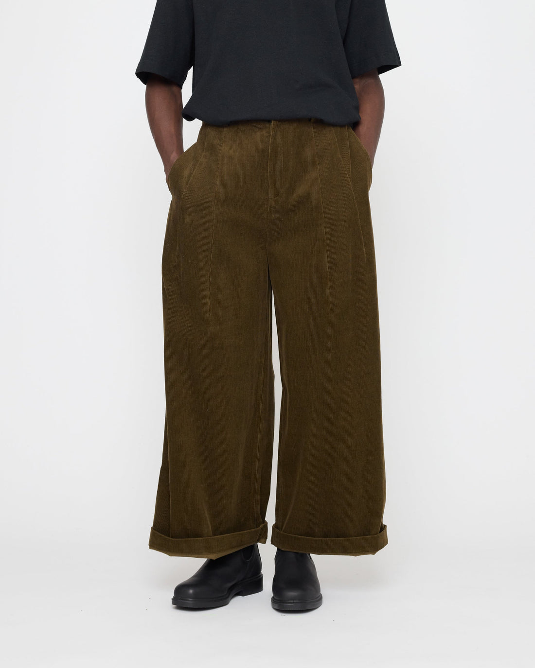 Skate Trouser - Corduroy Edition - FW26 - Olive Corduroy