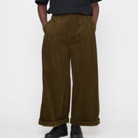 Skate Trouser - Corduroy Edition - FW26 - Olive Corduroy