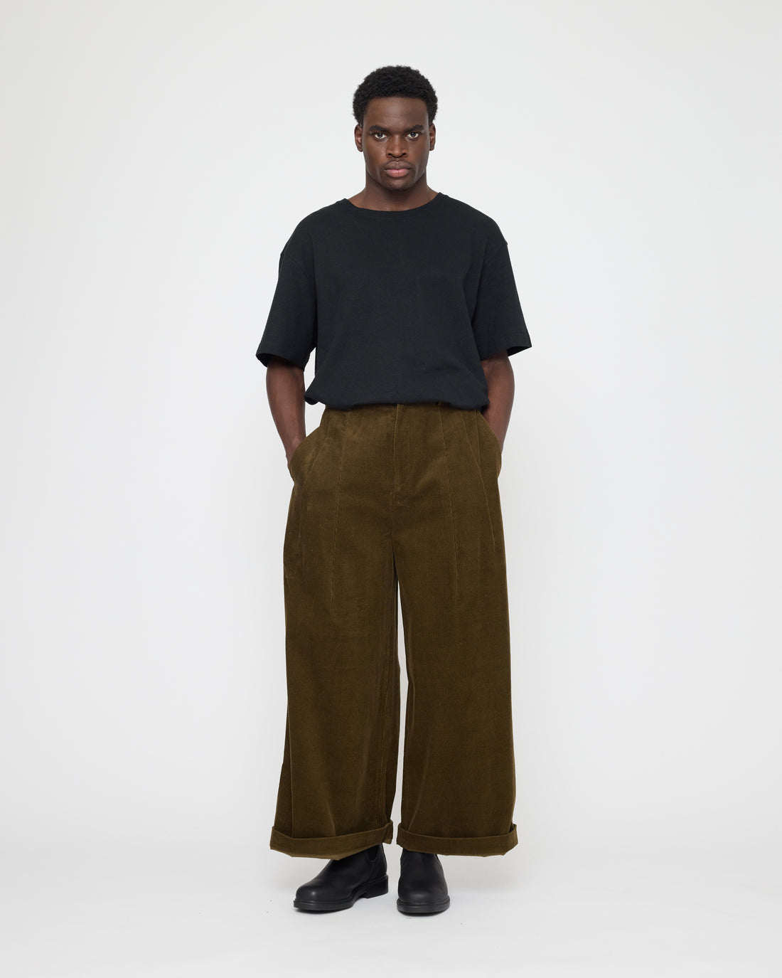 Skate Trouser - Corduroy Edition - FW26 - Olive Corduroy